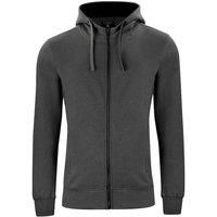 Clique Mens Classic Melange Full Zip Hoodie UB220
