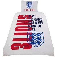 England Fa  Single BS3354  's Duvet cover in Red