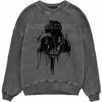 Star Wars Men's Darth Vader Drips Sweatshirt in Black | Size: Large