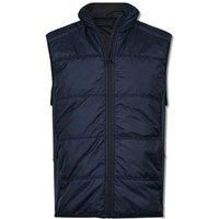 TEE JAYS Men's Hybrid Stretch Body Warmer in Navy | Size: Medium