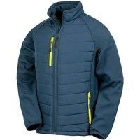 Result Mens Black Compass Padded Soft Shell Jacket / N/A N/A PC3326