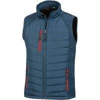 Result Mens Black Compass Padded Soft Shell Gilet / N/A N/A PC3327