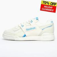 Reebok Classic Workout Lo Womens Girls Casual Leather Fashion Trainer B Grade