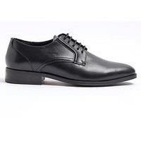 River Island Formal Point Derby Shoe - Black
