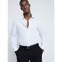 River Island Slim Fit Smart Shirt - White