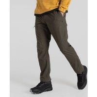Craghoppers Men/'s Brisk Walking Trousers DofE Awards Approved Outdoor Pants 40W Regular Green