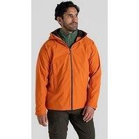 Craghoppers Ponsa Mens Waterproof Jacket Papaya Orange