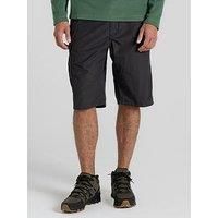 Craghoppers Kiwi Long Short, Cargo Walking, Hiking & Climbing Shorts - Perfect for Outdoors & Summer Grey