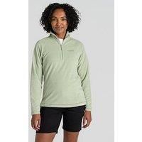 Craghoppers Womens Miska Vi Half Zip Fleece, Green, 20 EU