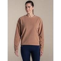 Craghoppers Miska Crew Neck Insulating Active Fleece In Brown