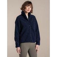 Craghoppers Massey Overhead Insulating Borg Fleece In Blue