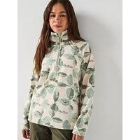 Craghoppers Womens Annjela Quick Dry Half Zip Fleece - Ied Matcha Print - 12