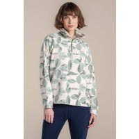 Craghoppers Annjela Half-Zip Printed Insulating Active Fleece In Green