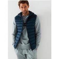 Hackett Airo Padded Gilet - Navy