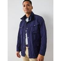 Hackett Velospeed Mid Length Jacket - Navy