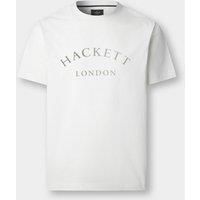 Hackett Men's Heritage Ess Tee Off-White | Size: Large