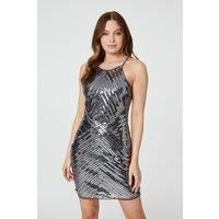 Sequin Sleeveless Bodycon Dress