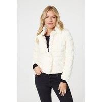 Faux Fur Cropped Jacket