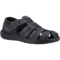 Hush Puppies Albert Sandal Mens Summer, Black, 10 UK