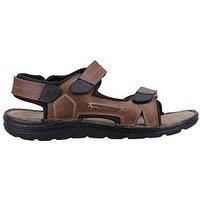 Hush Puppies Alistair Sandal Mens Summer, Tan, 6 UK