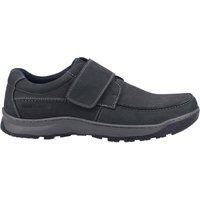 Hush Puppies Casper Mens Classic Touch Fastening Shoes, Navy, 11 UK