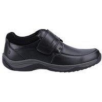 Hush Puppies Douglas Black Mens Riptape Shoes HP38649-72070