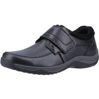 Hush Puppies Douglas Black Mens Riptape Shoes HP38649-72070