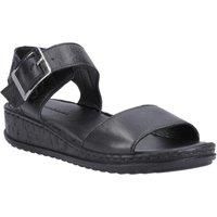 Hush Puppies Women/'s Ellie Sandal, Black, 7 UK