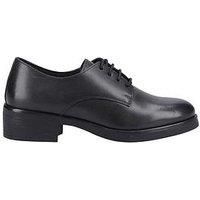 Hush Puppies Anastasia Senior Girls BTS Black Lace Shoe