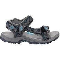 Cotswold Womens Walking Sandals Foxcote Touch Fastening grey UK Size