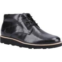 Hush Puppies Kennedy Leather Men/'s Black Boots - UK 9