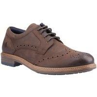 Hush Puppies Mens Jayden Lace-Up Shoes Brown