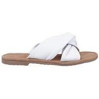 Hush Puppies Amy Wide Fit Sandal - White