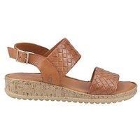 Hush Puppies Women/'s Ebony Woven, Tan, 8 UK