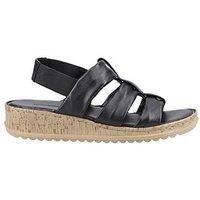 Hush Puppies Eden Wide Fit Sandal Ladies Summer Women's Buckle