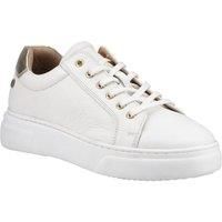 Hush Puppies Kathryn Leather Women's White Trainers