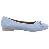Hush Puppies Women/'s Naomi Textile Ballet, Denim, 6 UK