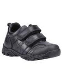 HUSH PUPPIES Leroy Touch Fastening Infant School Shoes 9 Infant