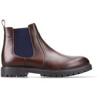 Base London Zinc Leather Men's Brown Boots