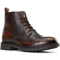 Base London Boulton Leather Men's Brown Ankle Boots
