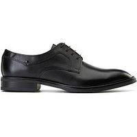 Base London Mens Sleeve Waxy Derby Shoes 2025 Office Formal Wedding Leather