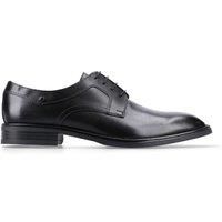 Base London Mens Sleeve Waxy Derby Shoes 2025 Office Formal Wedding Leather