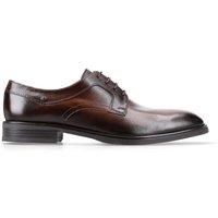 Base London Mens Sleeve Waxy Derby Shoes 2025 Office Formal Wedding Leather