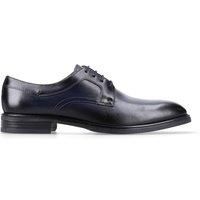 Base London Sleeve Leather Men's Navy Lace-Up Shoes