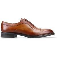 Base London Lapel Leather Men's Tan Oxford Shoes