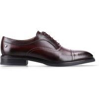 Base London Lapel Leather Men's Bordo Oxford Shoes