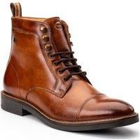 Base London Plymouth Leather Men's Brown Ankle Boots