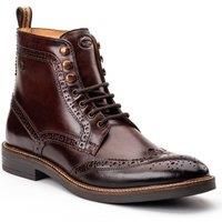 Base London Bristol Leather Men's Burnt Brown Brogues Shoes