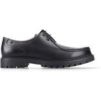 Base London Carbon Leather Men's Black Moccasins Shoes