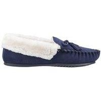 Hush Puppies Agnes Suede Women's Navy Slippers